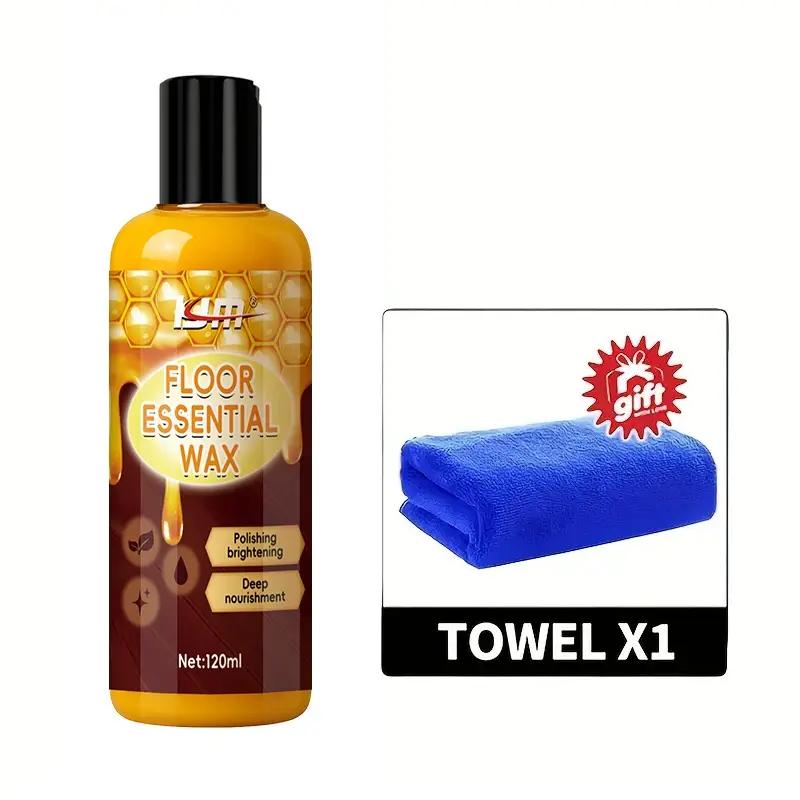 Wood Floor Care Oil: Deep Nourishing Polish for Hardwood/Laminate, Restores Luster, Gentle Formula, No Scent