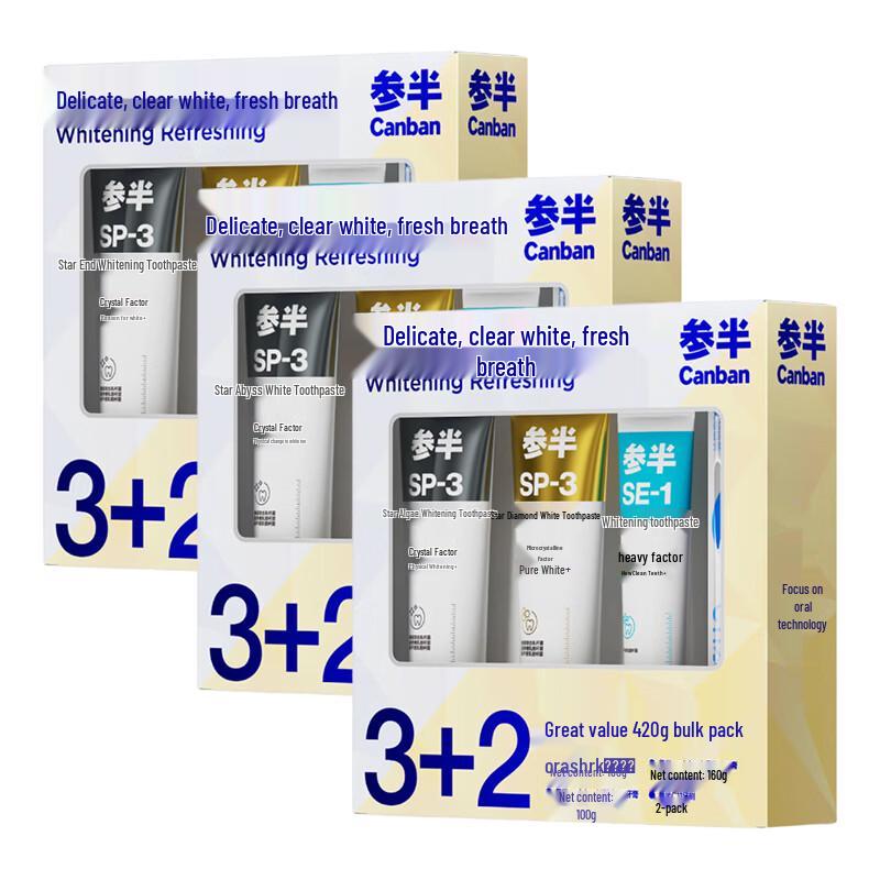 Can Ban Breath Freshening Oral Care Family Set