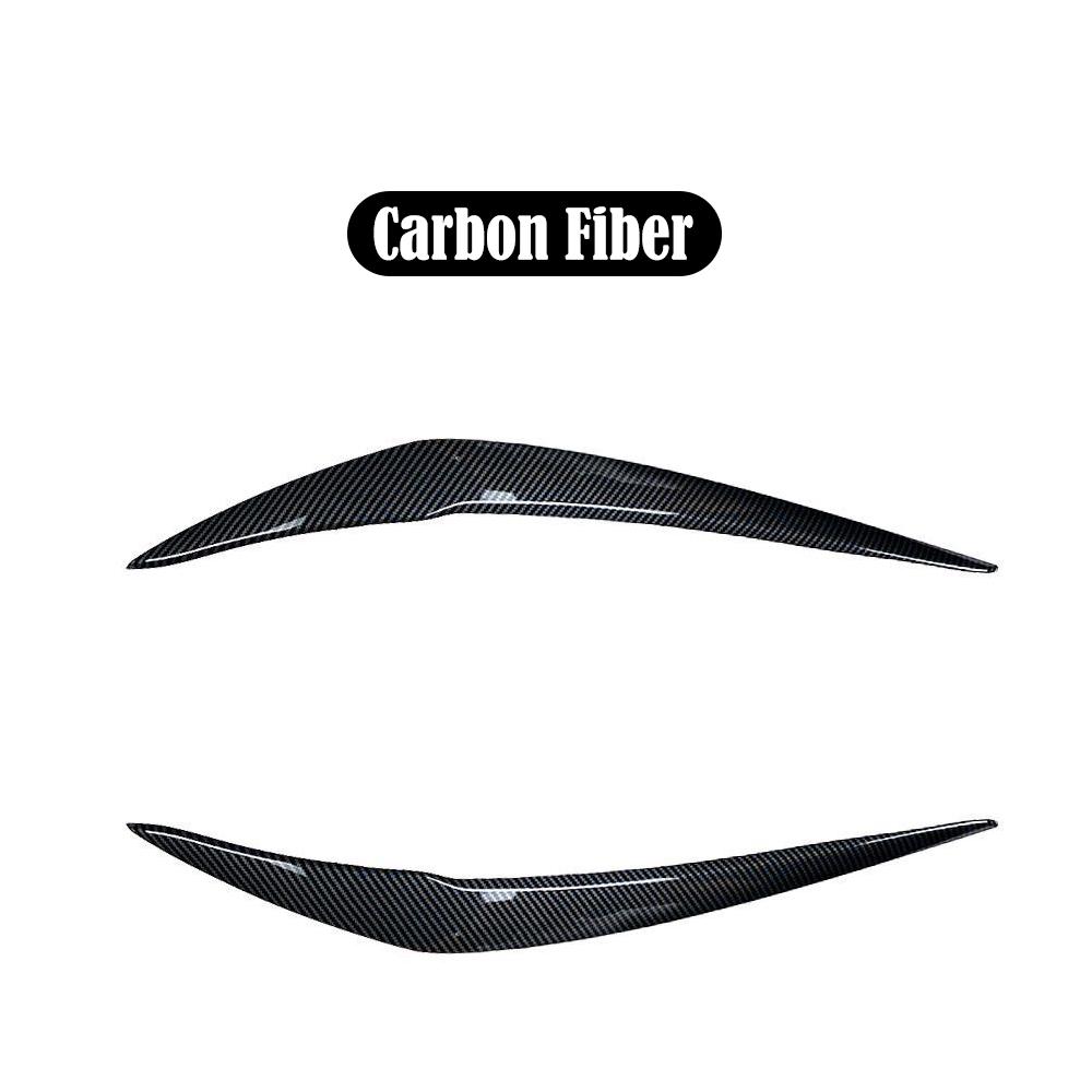 2PCS Headlight Eyebrows Eyelids For BMW F20 F21 1 Series 116D 118I 120I 120D M140I 2015-2018 Front  Headlamp Eye Lid  Cover