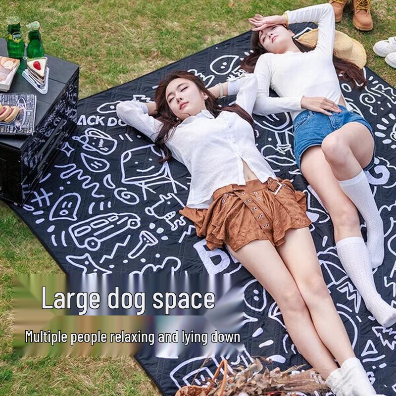 Black Dog Ultrasonic Picnic Mat