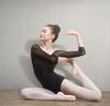 Little Thing Junior Adult Ballet Cotton with Mesh Sizes 3 Colors & Leotard, Lining, Backless, Skirtless, 155-180cm, (M (160-165))