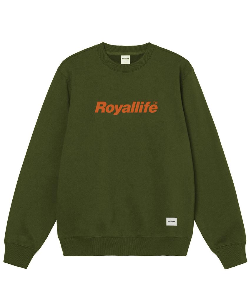 ROYALLIFE Rlcn500 Original Logo Sweatshirt - Olive
