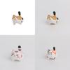 Wooden Craft Cat Figurine Home Office Decor Gift For Cat Lovers