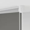 Blackout Roller Blind Grey 80x130 cm Fabric Width 75.7 cm Polyester