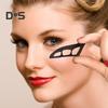 1/2/3Pcs Eyeshadow Stencil Tool Reusable Beginner Eyeshadow Assistant Eyeshadow Drawing Guide Helper Shaper Silicone Eyeshadow Mapping Template