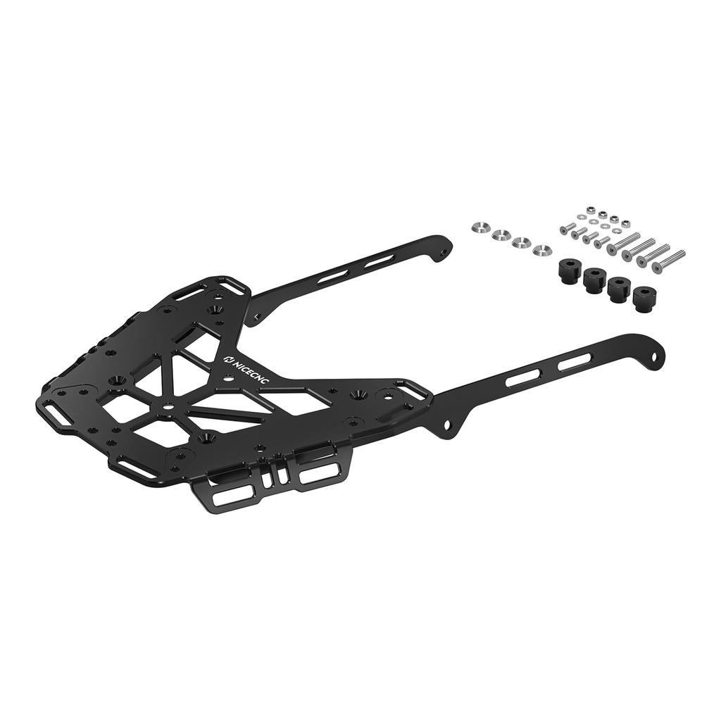 NICECNC Para Yamaha Tenere 700 Bagageiro Suporte para Bauleto Suporte de Carga Para Yamaha Tenere 700 2019-2024 2020 2021 2022 2023