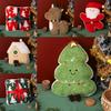 Christmas Series Plush Elf Reindeer Pillow With Pp Cotton For Holiday Home Decor