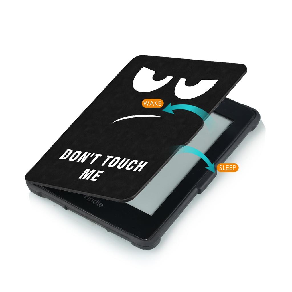 XIHAMA 2019 Kindle Lightweight Protective Cover for Kindle Case, 6-inch (Black Eyes)