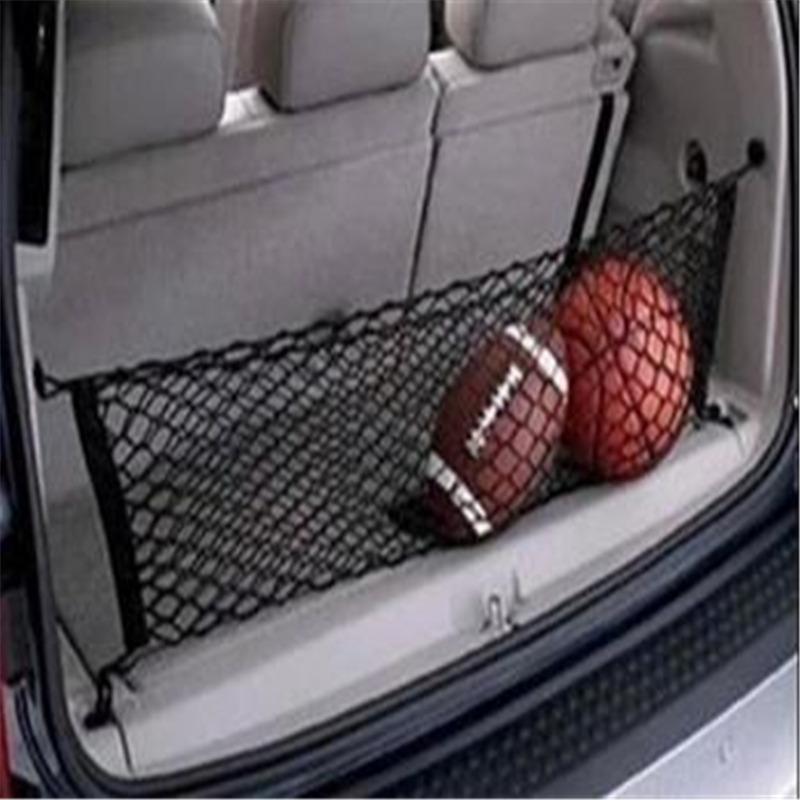 1 Layer Envelope Trunk Cargo Net For JEEP GRAND CHEROKEE Car Boot Trunk Net Mesh Elastic Rear Back Cargo Trunk Storage Organizer