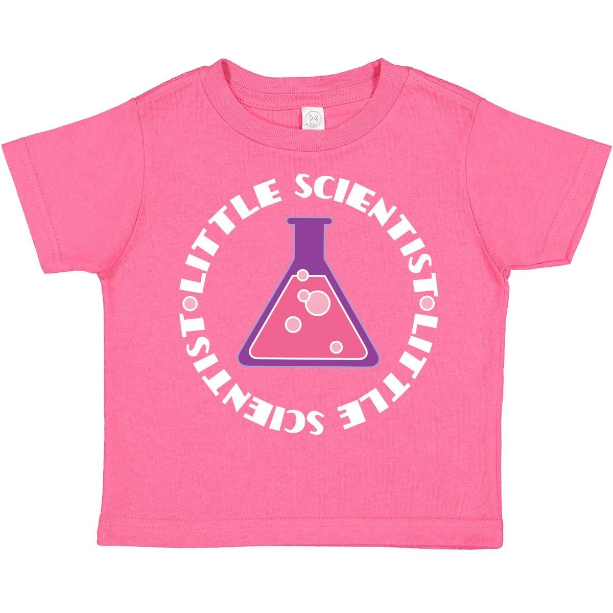 Inktastic Little Scientist Science Girls Toddler T-Shirt Clothing Chemist Child 120