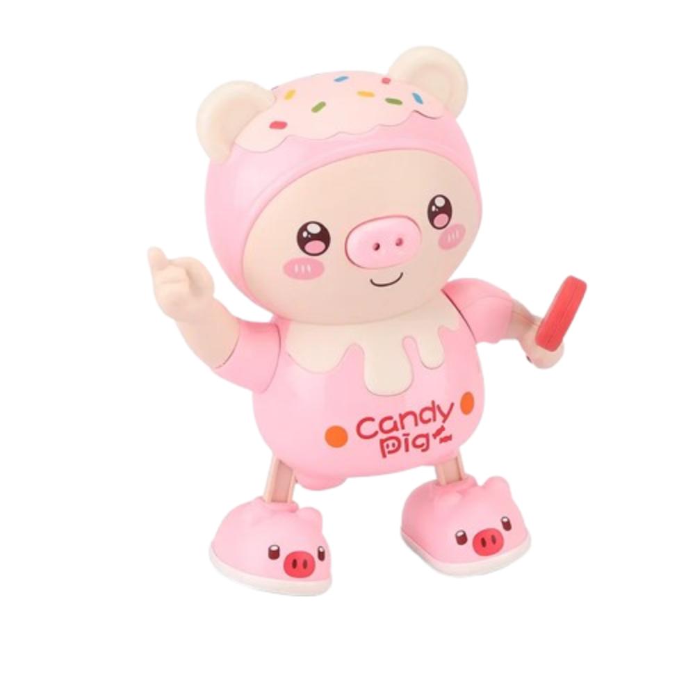 

LED Lights Electronic Pets Pig Dancing Toy Cartoon Animal Early Education Toys New Year