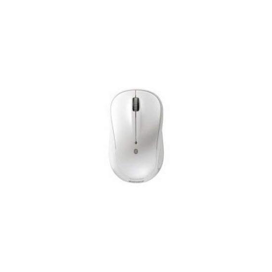 Buffalo BSMBB100WH BT BlueLED Quiet Mouse White 3-Button
