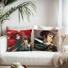 A-Attack On Titan H-Hange Zoe Anime Pillow Case Fashion Square Pillowcase Bedroom Sofa Room Ins Decoration Leisure Cushion Cover