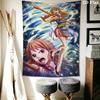 Nami Wall Tapestry Aesthetic Wall Hanging Printed Fabric Blanket Decorative Tapestries For Bedroom Living Room Home Decor