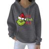 Women's Christmas  Hoodie Funny Cute Christmas Holiday Sweatshirt Pullover