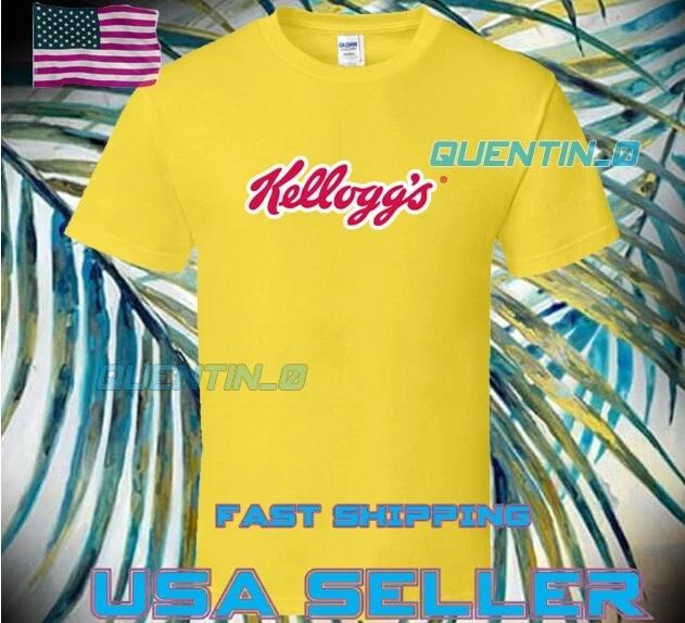 

NEW Shirt PREMIUM KELLOGS LOGO T-Shirt FUNNY UNISEX SIZE S TO 5XL L