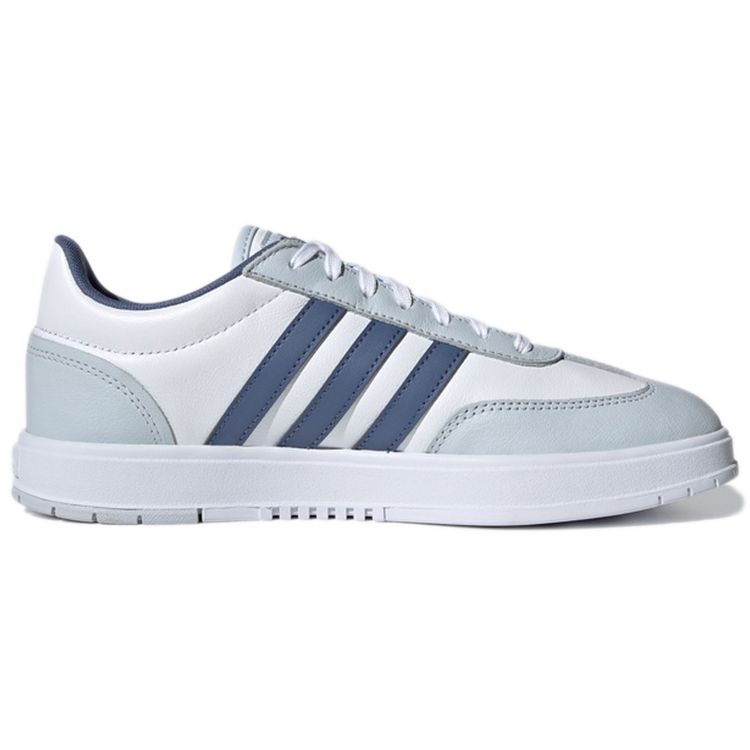 Adidas Neo Gradas Durable Non-Slip Low-Top Skate Shoes Women Sneakers White Blue H01222