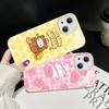 Kawaii Cute Rabbit M-MolangS Anime For IPhone 14 13 12 Mini 11 Pro XS Max X XR 14 Plus Tempered Glass Cover
