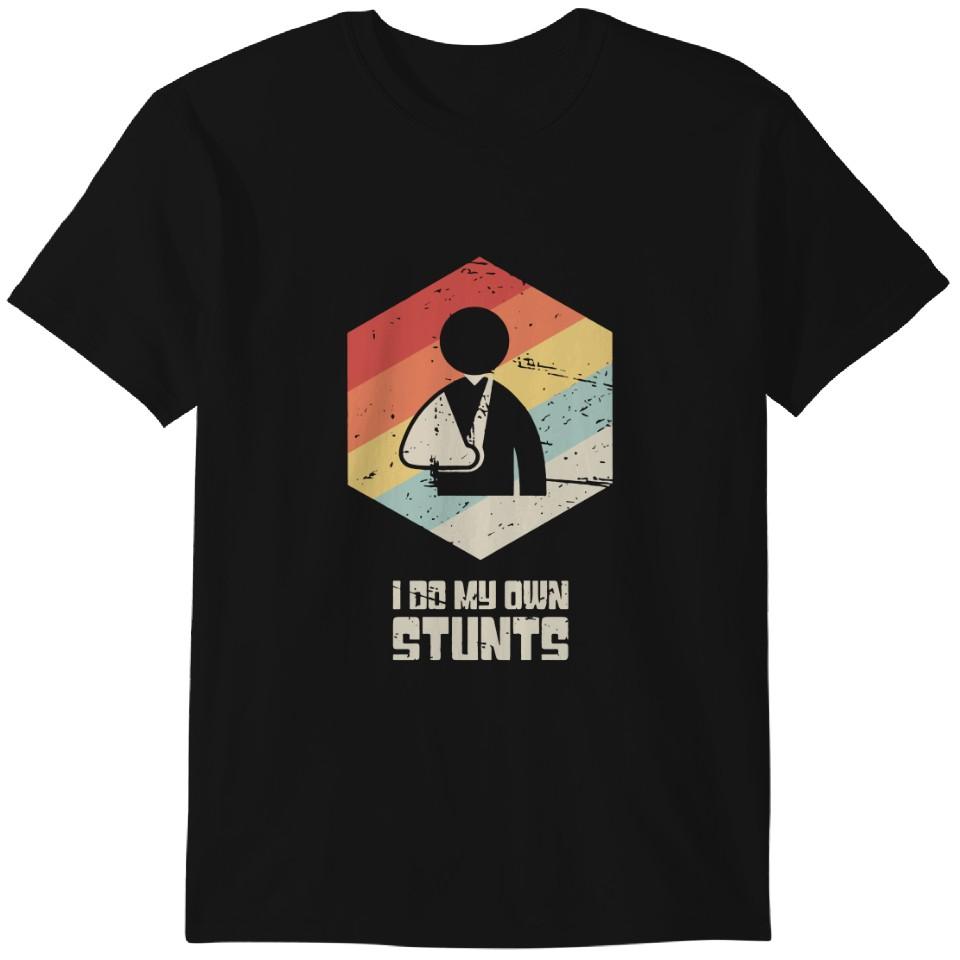 Youth Broken Arm T-Shirt - Funny & Cute Broken Bone Recovery Gift T-Shirts Classic T-shirt XL