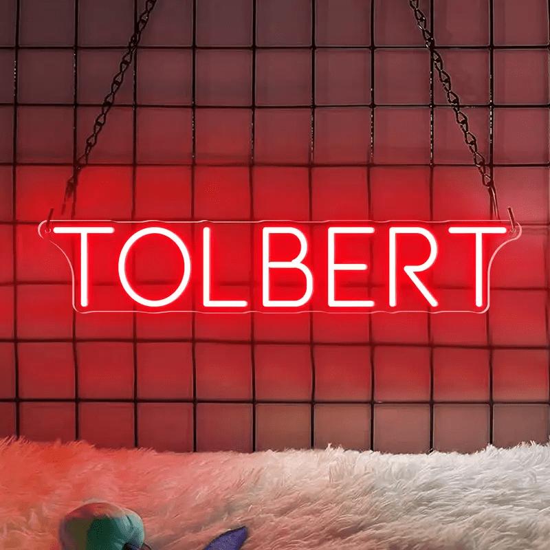 

Name Neon Sign Led Dimmable Custom Neon Sign Wedding Birthday Customized Gifts Boy Girl Bedroom Wall Decor Hanging Neon 1 line 20cm 4 letter червоний
