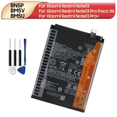 NEUER Ersatzakku BN5P Für Xiaomi Redmi Note13 BM5V Für Xiaomi Redmi Note13 Pro Xiaomi Poco X6 BM5U Für Xiaomi Redmi Note13 Pro+