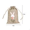 Drawstring Bag Easter Bunny Party Candy Treat for Wedding