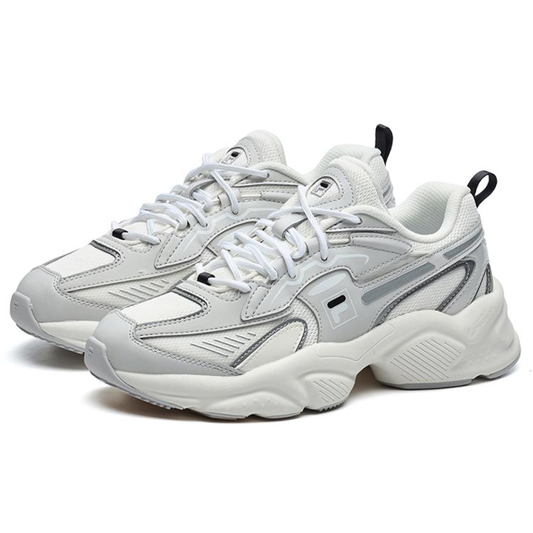 New FILA Wings Shoes 'White Grey' Women's F12W226118FSA