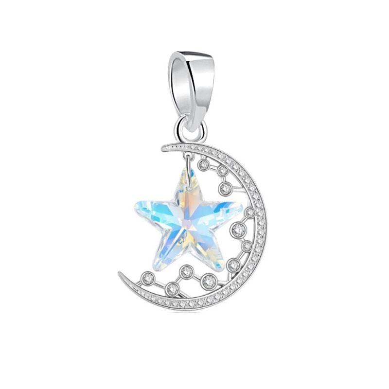 Original Copper Love Heart Family Pendant Charm Star Cake Wine Bottle Bead Fit Bracelet Women Diy Jewelry Gift