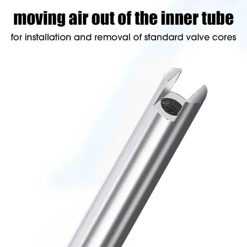 Autoventilkern-Demontageschraubendreher Ventilkern-Installationswerkzeuge Auto Motorrad Fahrradreifen Flathead-Ventilschaftkernentferner