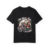 Christmas Santa Claus Motorcycle T Shirt White Santa Riding Bike Oh What Fun It Is To Ride Holiday Party Gift for Men and Women