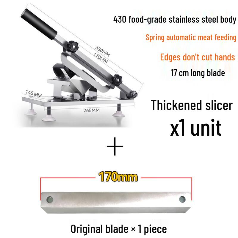 

Manual Frozen Meat Slicer