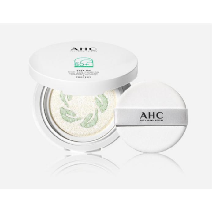 AHC Safe On Mild Sun Cushion SPF50+ PA++++ 25g | Sensitive Skin UV Protection