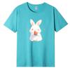 Summer New Short-sleeved T-shirt Female Cotton Loose Korean Cartoon Printing Half-sleeved Blouse