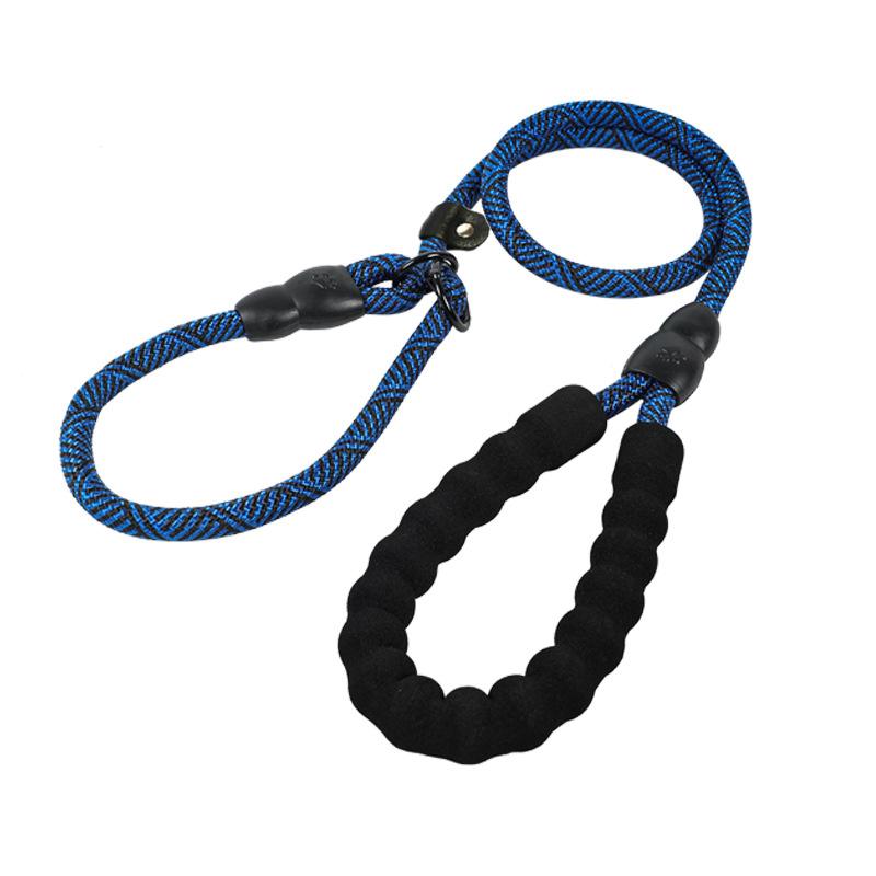 Dog Chain Pet Leash Explosion-proof Integrated P Rope P Chain Outdoor Leash Walking Medium and Large Dog