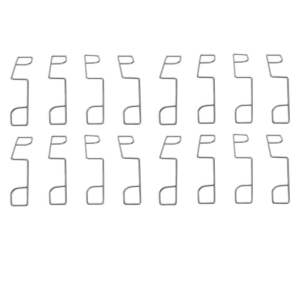 50PCS Fence Panel Clips 304 Stainless Steel Garden Railing Fixing Clamps for Fencing Installation