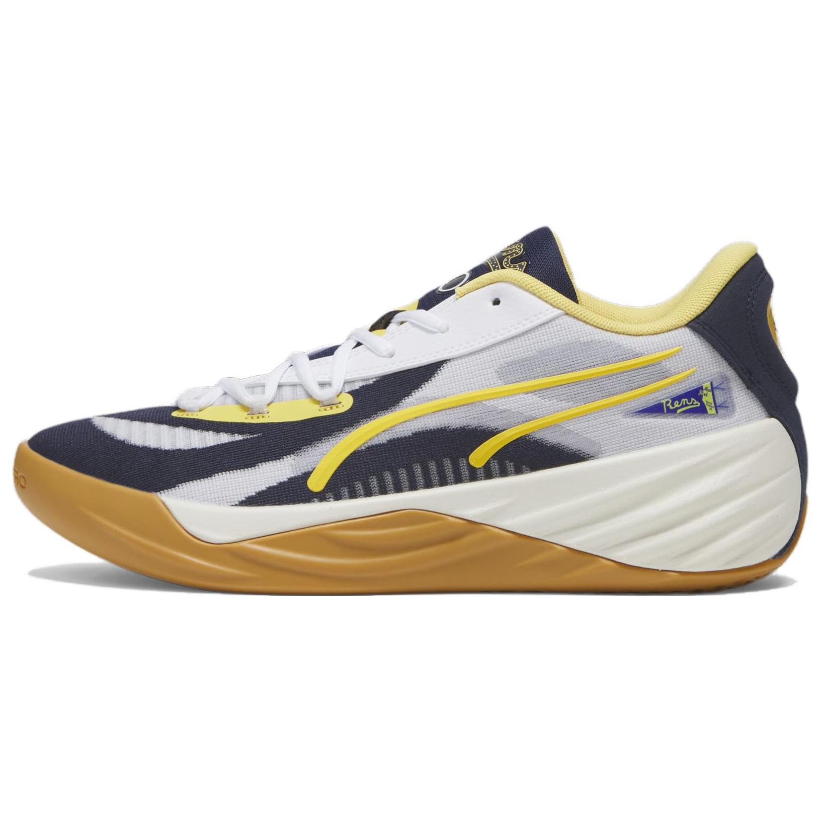 

New PUMA Black Fives X All Pro Nitro Harlem Rens 100 Year Anniversary 379886-01 42