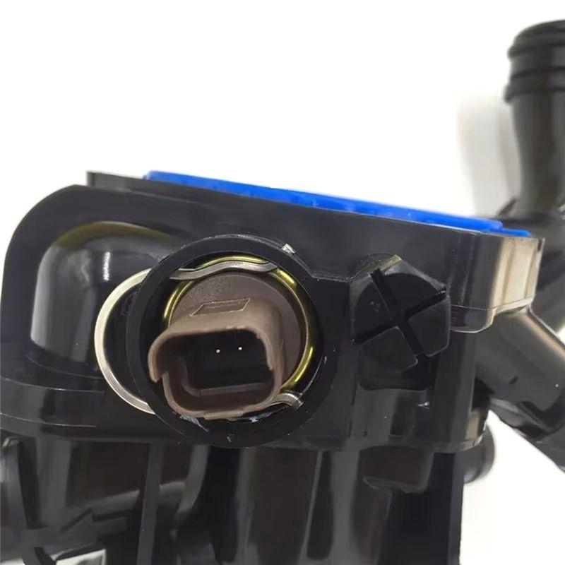 11537534521 Thermostat Housing For BMW 2007-2013 MINI Cooper R55 56 R57 Citroen 1.6 Petrol 1336Z6 Fuel Injectors 6