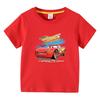 Potdemiel Summer Disney McQueen Car Kid Shirts Boys T-shirt Short-sleeved for Children's Baby Tee Clothes Kids Tops