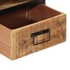 Nightstand 40 x 35 x 50 cm Solid Mango Wood