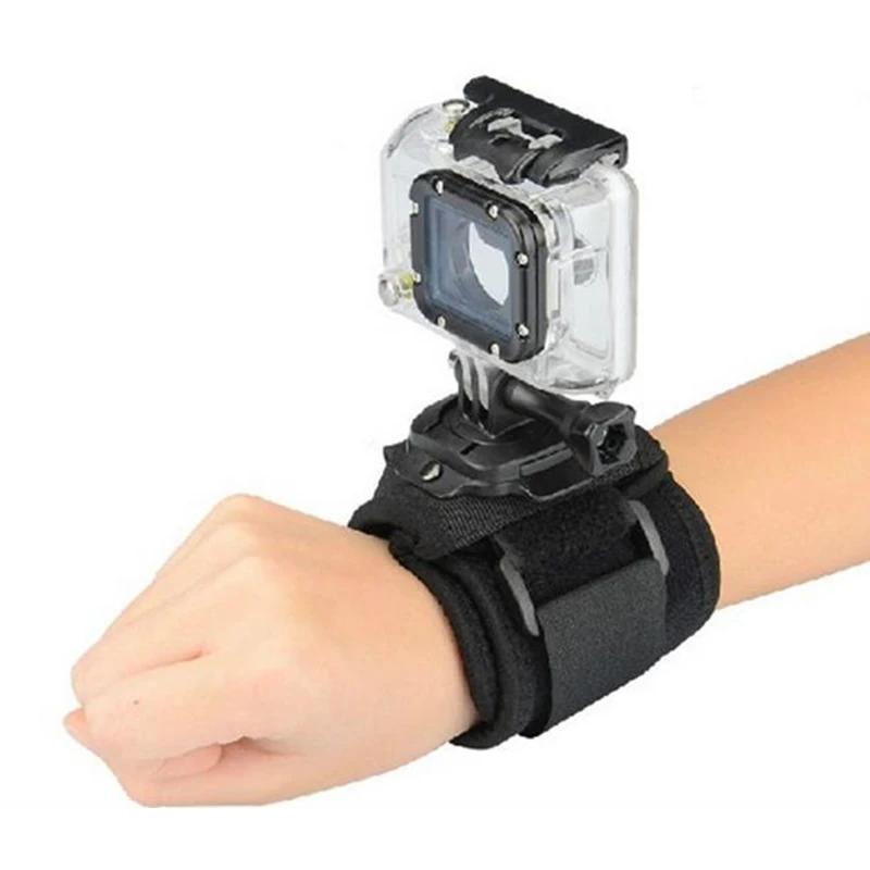 360 Degree Rotation Hand Wrist Strap for GoPro Hero12 11 10 9 8 7 5 Accessories Xiaomi Yi 4K SJ4000 H9r Insta360 Arm Belt Go Pro