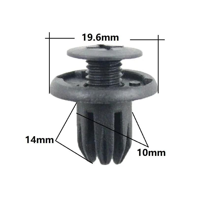 100Pcs Inner Wheel Arch Liner Splashguard Fastener Trim Clips For E46 Mini Countryman R50 R52 R53 R55 R56 R57 R59 7130702966