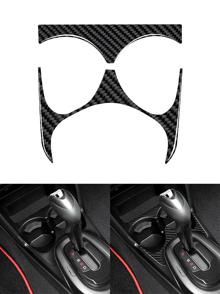 Black Car Interior Decoration Protection Carbon Fiber Sticker For Honda CR-Z 2011-2016 Auto Styling Accessories