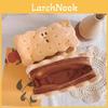 Sandwich-Keks Plüsch-Federmäppchen mit großem Fassungsvermögen für Schüler und Bürogebrauch