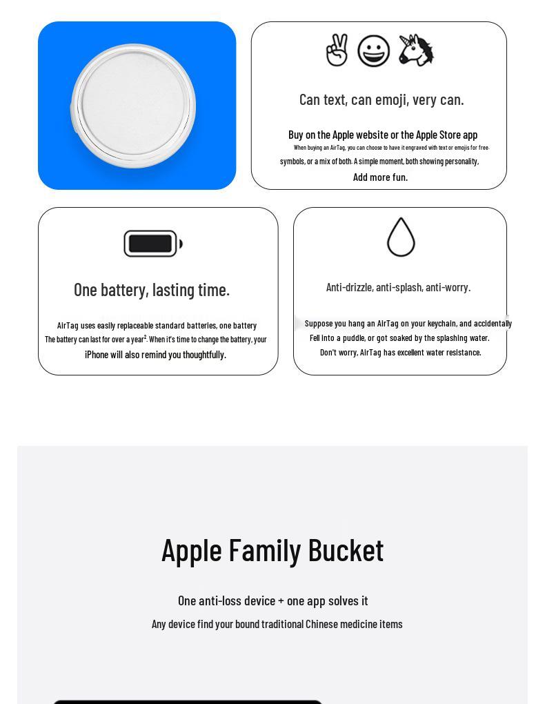 Universal AirTag Pet Tracker for Apple Find My System