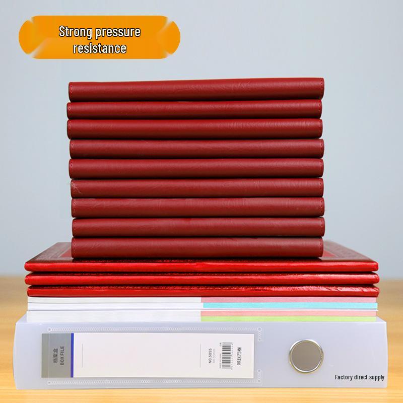 Set of 10 A4 Transparent Plastic File Storage Boxes, 55mm Thick, for Home or Office Use