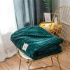 LOVE HOME Flannel Fleece Blanket Soft Plush Throw Blanket Lightweight Cozy Bed Blanket for Living Room Bedroom 180x200cm