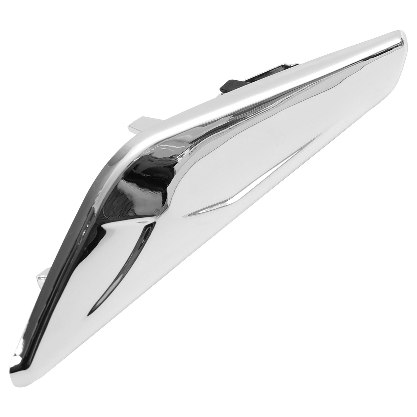 

Боковой габаритный фонарь поворотника, накладка на фару, передний левый и правый для BMW X3 F25 X4 F26 2013-2017 51117338569 51117338570 серебряный