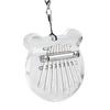 Mini 8-tone Thumb Piano Crystal Kalimba Mini Kalimba Free Pendant Acrylic Bear