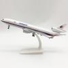 1/300 Scale 20cm Malaysia MD-11 Airplane Model Diecast Metal Airplane Model Toy Kit with Stand for Display Collection or Gift