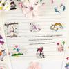 Unicorn Cartoon Stickers for Kids' DIY Creative Diary and Planner Decoration